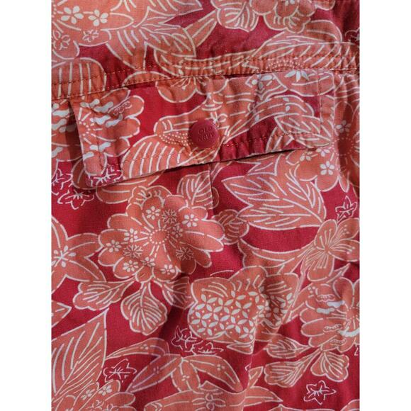 Old Navy Women’s Plus Size Floral Tropical High-Rise Shorts 16 Cotton - Picture 6 of 9